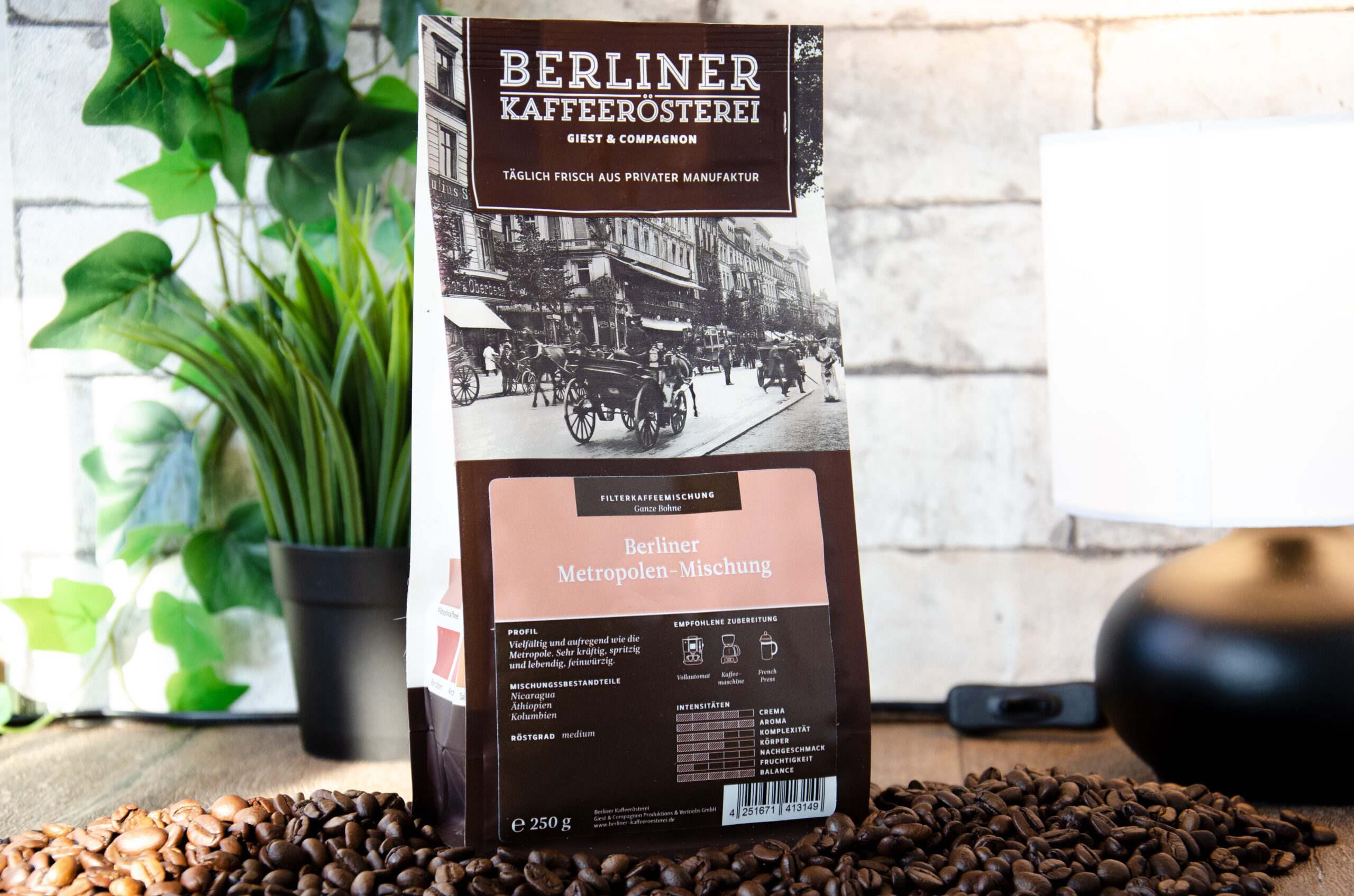 Berliner Kaffeerösterei Berliner Metropolen Mischung