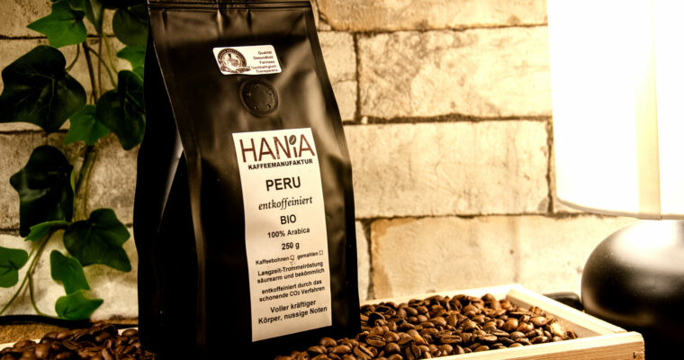 Hania Peru Bio entkoffeiniert Kaffee Review