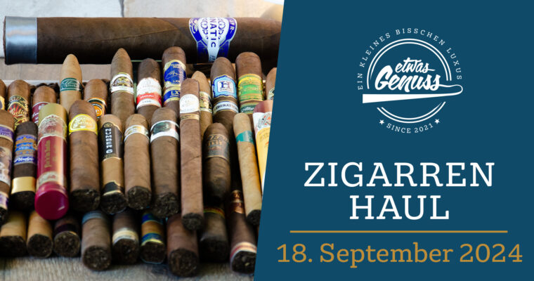 Zigarren Haul vom 18. September 2024