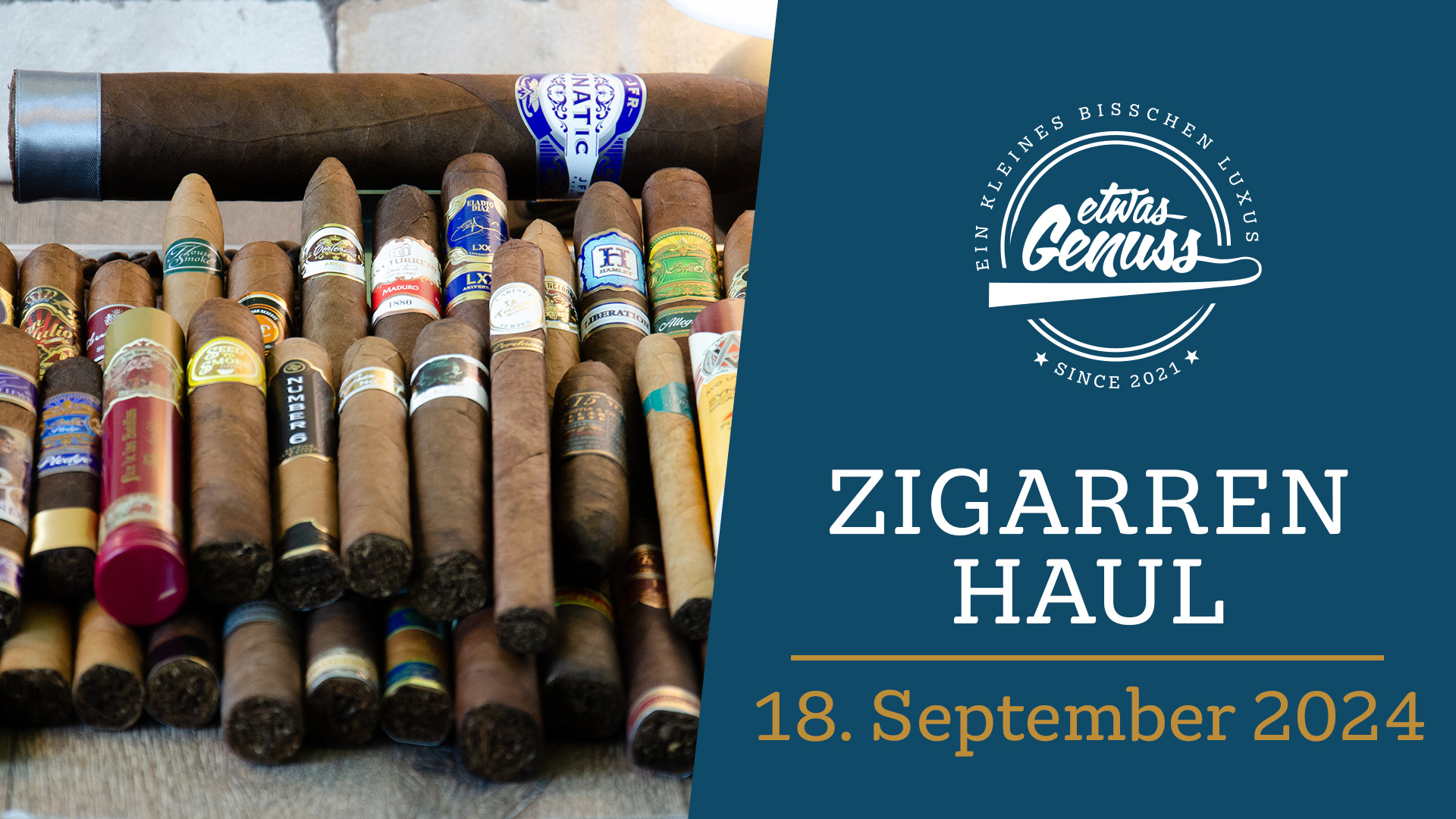 Zigarren Haul vom 18. September 2024