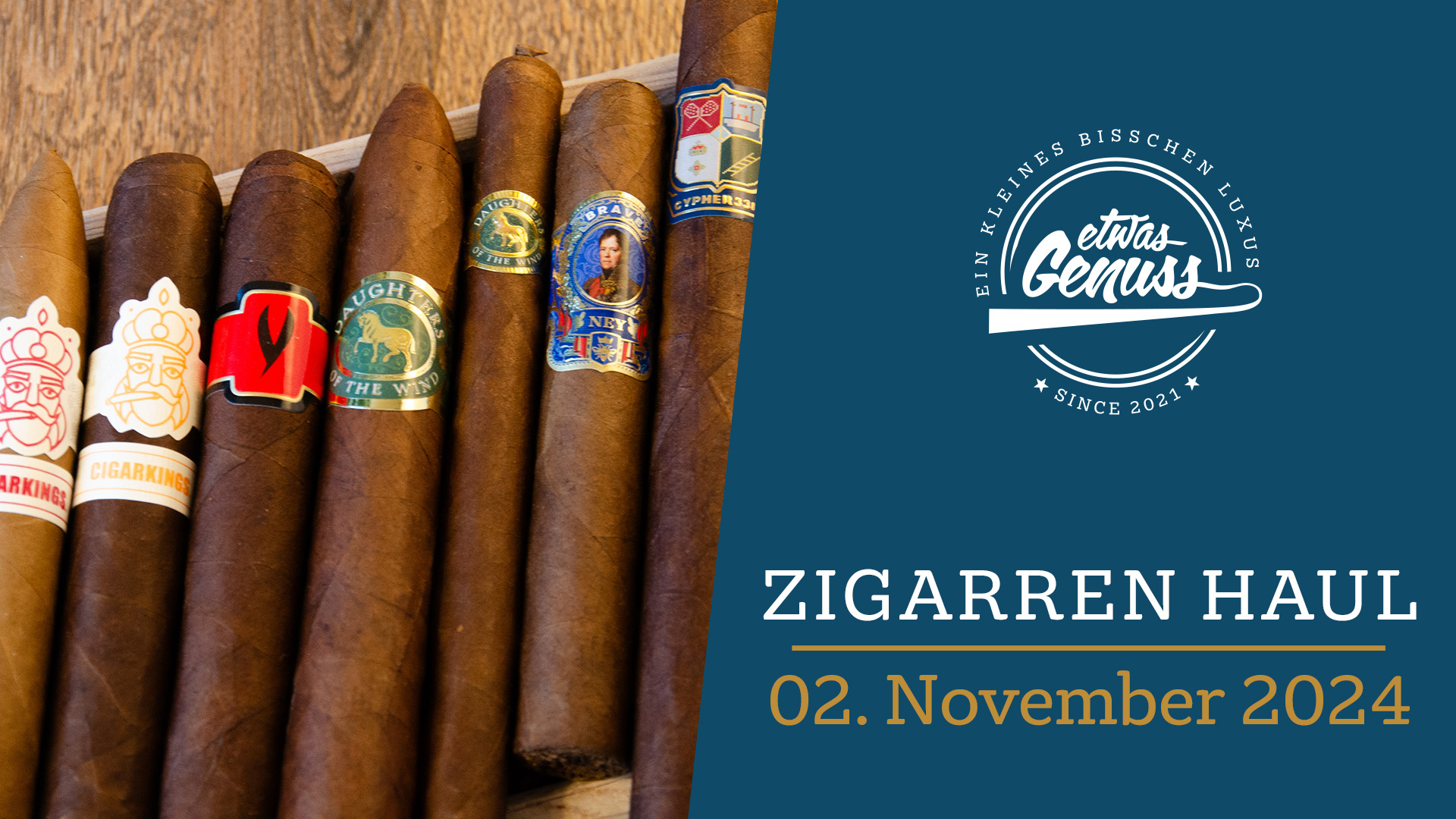 Zigarren Haul vom 02. November 2024