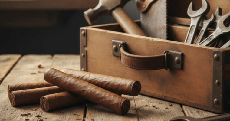 4 Helfer für Zigarren