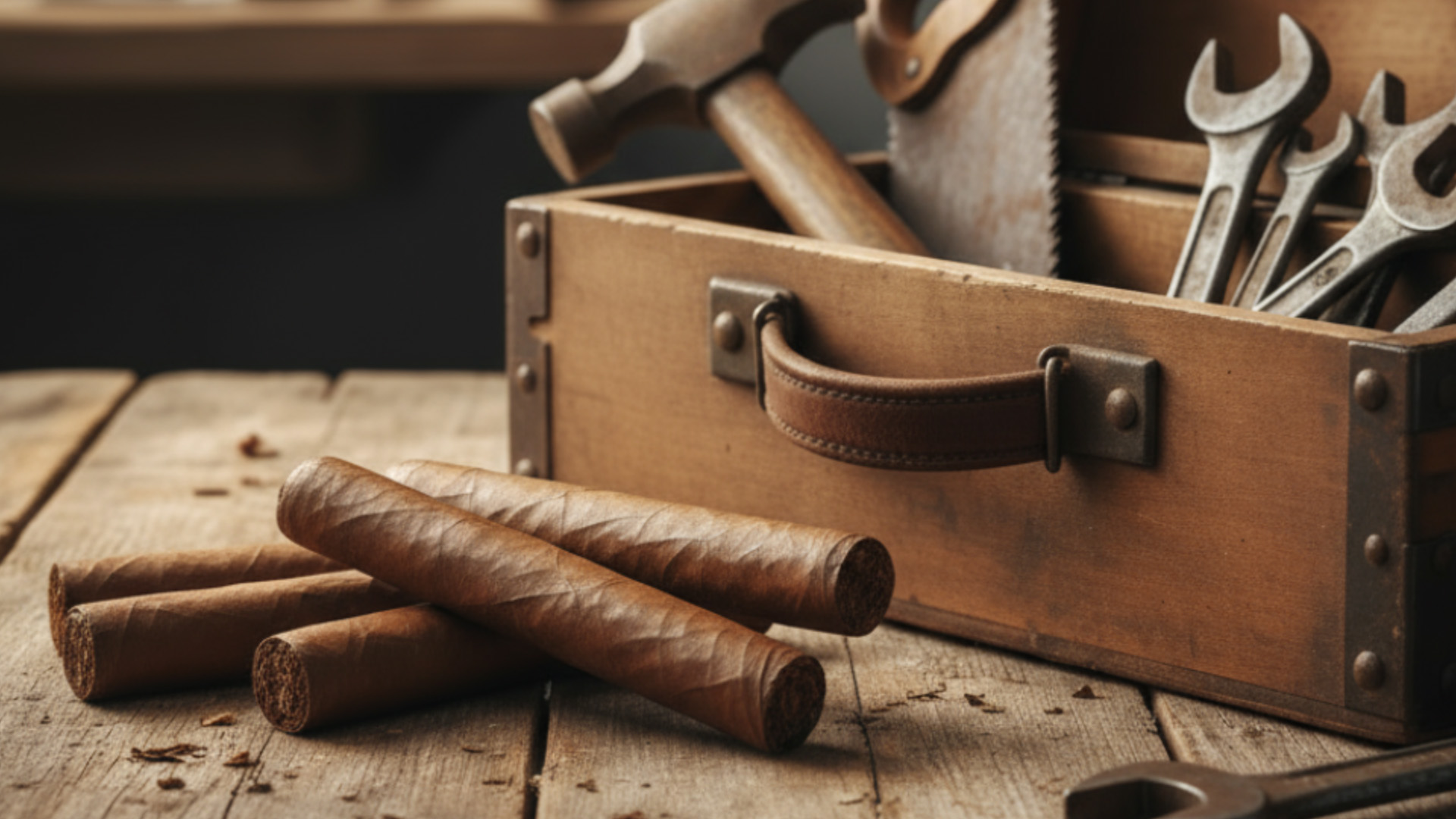 4 Helfer für Zigarren